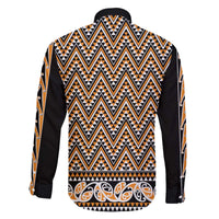 New Zealand Maori Niho Taniwha Family Matching Off The Shoulder Long Sleeve Dress and Hawaiian Shirt Karaka Mangopare and Puhoro Pattern