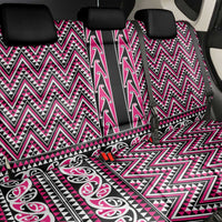 New Zealand Maori Niho Taniwha Back Car Seat Cover Mawhero Mangopare and Puhoro Pattern LT9 - Polynesian Pride
