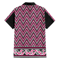 New Zealand Maori Niho Taniwha Family Matching Long Sleeve Bodycon Dress and Hawaiian Shirt Mawhero Mangopare and Puhoro Pattern LT9 - Polynesian Pride
