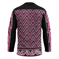 New Zealand Maori Niho Taniwha Hockey Jersey Mawhero Mangopare and Puhoro Pattern LT9 - Polynesian Pride