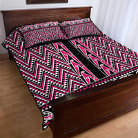 New Zealand Maori Niho Taniwha Quilt Bed Set Mawhero Mangopare and Puhoro Pattern