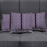 New Zealand Maori Niho Taniwha Pillow Cover Waiporopo Mangopare and Puhoro Pattern LT9 - Polynesian Pride