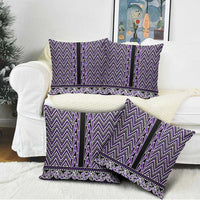 New Zealand Maori Niho Taniwha Pillow Cover Waiporopo Mangopare and Puhoro Pattern LT9 - Polynesian Pride