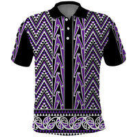New Zealand Maori Niho Taniwha Polo Shirt Waiporopo Mangopare and Puhoro Pattern