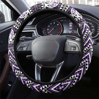 New Zealand Maori Niho Taniwha Steering Wheel Cover Waiporopo Mangopare and Puhoro Pattern LT9 - Polynesian Pride