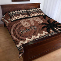 Personalised Bula Fiji 679 Quilt Bed Set Fijian Tagimoucia Masi Tapa Art