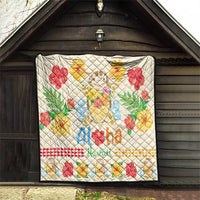 Kawaii Turtle Quilt Aloha Hibiscus Flowers LT9 - Polynesian Pride