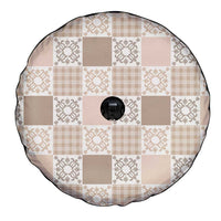 Hawaiian Palaka Quilt Pattern Spare Tire Cover Hawaii Culture Honu Turtle - Polynesian Pride