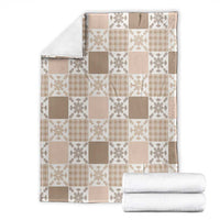 Hawaiian Palaka Quilt Pattern Blanket Hawaii Culture Pineapple - Polynesian Pride