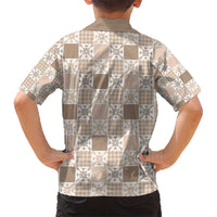 Hawaiian Palaka Quilt Pattern Hawaiian Shirt Hawaii Culture Pineapple - Polynesian Pride