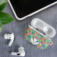 Personalised Seamless Hawaiian Quilt Pattern AirPods Case Hawaii Culture Palm Leaf Tropical LT9 - Polynesian Pride