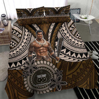 Samoa Warrior Bedding Set The Mighty Samoan Warrior Spirit