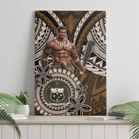 Samoa Warrior Canvas Wall Art The Mighty Samoan Warrior Spirit LT9 - Polynesian Pride