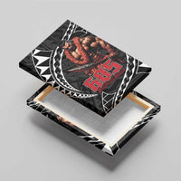 Samoan Pride Polynesian Tribal Warrior Canvas Wall Art 685 Samoa Mo Samoa LT9 - Polynesian Pride