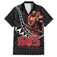 Samoan Pride Polynesian Tribal Warrior Family Matching Long Sleeve Bodycon Dress and Hawaiian Shirt 685 Samoa Mo Samoa