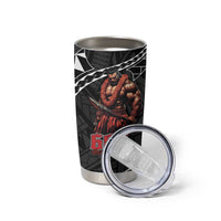Samoan Pride Polynesian Tribal Warrior Tumbler Cup 685 Samoa Mo Samoa LT9 - Polynesian Pride
