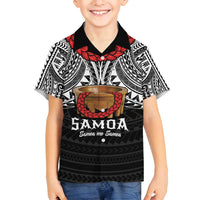 Samoan Tanoa Kava Bowl Ula Fala Family Matching Summer Maxi Dress and Hawaiian Shirt Polynesian Tribal Vibe