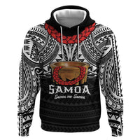 Samoan Tanoa Kava Bowl Ula Fala Zip Hoodie Polynesian Tribal Vibe LT9 Pullover Hoodie Brown - Polynesian Pride