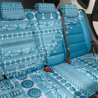 Fiji Marau na Kerisimasi Back Car Seat Cover Aqua Tagimoucia Tapa Masi Tribal - Polynesian Pride