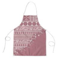 Fiji Marau na Kerisimasi Apron Dusty Rose Tagimoucia Tapa Masi Tribal - Polynesian Pride