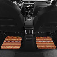 Fiji Marau na Kerisimasi Car Mats Gold Tapa Masi Inspired Christmas - Polynesian Pride