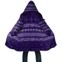 Fiji Marau na Kerisimasi Cloak Purple Tapa Masi Inspired Christmas - Polynesian Pride