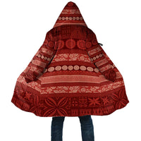 Fiji Marau na Kerisimasi Cloak Red Tapa Masi Inspired Christmas - Polynesian Pride