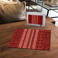 Fiji Marau na Kerisimasi Puzzle Red Tapa Masi Inspired Christmas - Polynesian Pride