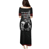 New Zealand Mother's Day Family Matching Puletasi and Hawaiian Shirt Maori Hongi Aroha Ahau Ki A Koe Mama LT9 - Polynesian Pride