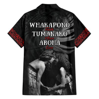 New Zealand Mother's Day Family Matching Summer Maxi Dress and Hawaiian Shirt Maori Hongi Aroha Ahau Ki A Koe Mama LT9 - Polynesian Pride