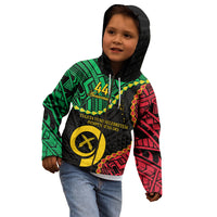 Personalised Vanuatu 44th Anniversary Kid Hoodie Tugeta Yumi Selebretem Indipendens Dei