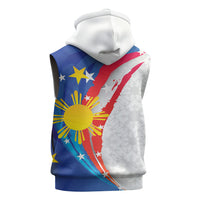Philippines Flag Day Sleeveless Zip Hoodie Filipino Pride Shines Bright On Flag Day