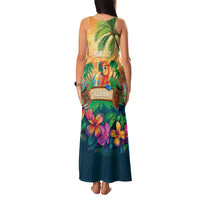 5 Oclock Somewhere Personalized Family Matching Tank Maxi Dress and Hawaiian Shirt Hawaii Parrots Plumeria Summer Vibe LT9 - Polynesian Pride