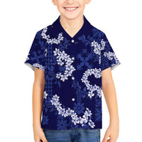 Mokihana Maile and Ilima Leis Family Matching Long Sleeve Bodycon Dress and Hawaiian Shirt Uliuli Hawaiian Tapa Quilt Pattern - Polynesian Pride