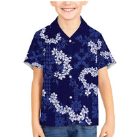 Mokihana Maile and Ilima Leis Family Matching Mermaid Dress and Hawaiian Shirt Uliuli Hawaiian Tapa Quilt Pattern - Polynesian Pride