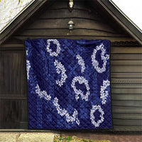 Mokihana Maile and Ilima Leis Quilt Uliuli Hawaiian Tapa Quilt Pattern - Polynesian Pride