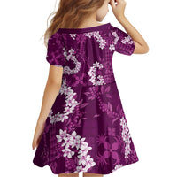 Mokihana Maile and Ilima Leis Family Matching Short Sleeve Bodycon Dress and Hawaiian Shirt Akala Hawaiian Tapa Quilt Pattern LT9 - Polynesian Pride