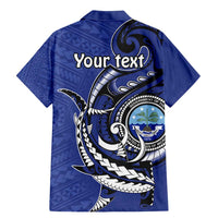Personalized FSM 1986 Independence Day Family Matching Mermaid Dress and Hawaiian Shirt Polynesian Shark Tattoo Style LT9 - Polynesian Pride