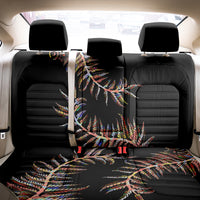 New Zealand Back Car Seat Cover Aotearoa Silver Fern Mixed Papua Shell Red Vibe