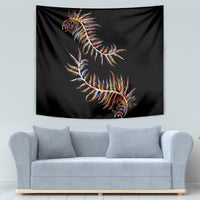 New Zealand Tapestry Aotearoa Silver Fern Mixed Papua Shell Red Vibe LT9 - Polynesian Pride