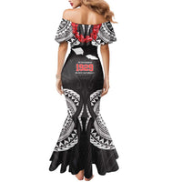 Samoa Black Saturday Mermaid Dress Samoa mo Samoa with Black Ula Fala