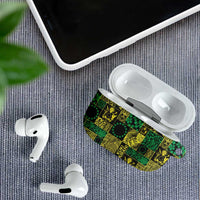 Cook Islands Mere Kiritimiti AirPods Case Pacific Patchwork Xmas Vibes - Polynesian Pride