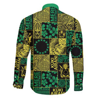 Cook Islands Mere Kiritimiti Family Matching Summer Maxi Dress and Hawaiian Shirt Pacific Patchwork Xmas Vibes LT9 - Polynesian Pride