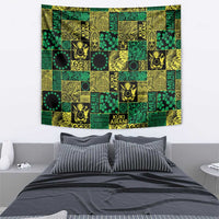 Cook Islands Mere Kiritimiti Tapestry Pacific Patchwork Xmas Vibes LT9 - Polynesian Pride