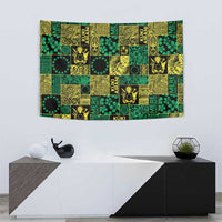 Cook Islands Mere Kiritimiti Tapestry Pacific Patchwork Xmas Vibes LT9 - Polynesian Pride