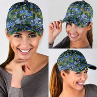 Solomon Islands Meri Kirihimete Classic Cap Pacific Patchwork Xmas Vibes LT9 - Polynesian Pride