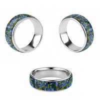 Solomon Islands Meri Kirihimete Classic Ring Pacific Patchwork Xmas Vibes - Polynesian Pride