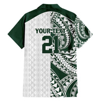 Polynesian Hawaii Volleyball Custom Hawaiian Shirt Kakau with Sport Style