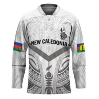 New Caledonia Football Custom Hockey Jersey Go Champions Les Cagous - Polynesian Pride