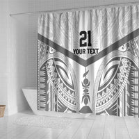 New Caledonia Football Custom Shower Curtain Go Champions Les Cagous